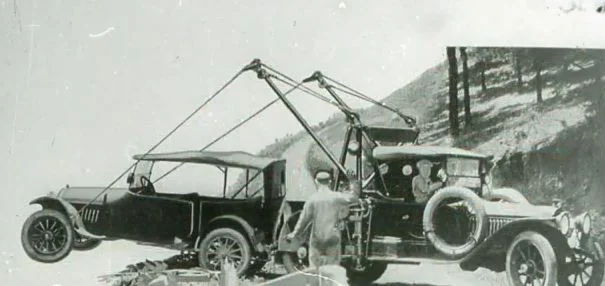 The first tow truck