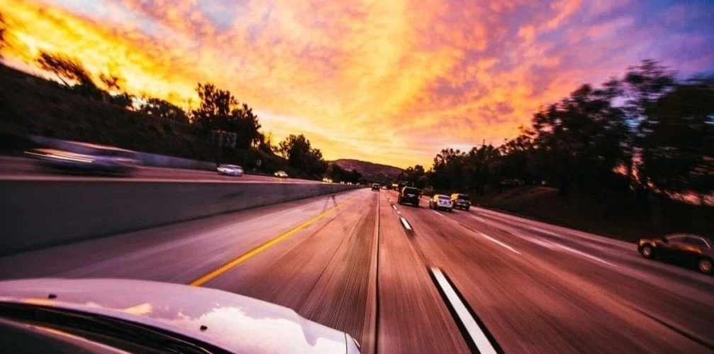 Vehicles on Road Image